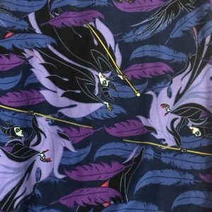 LuLaRoe Disney OS Leggings Maleficent & Raven